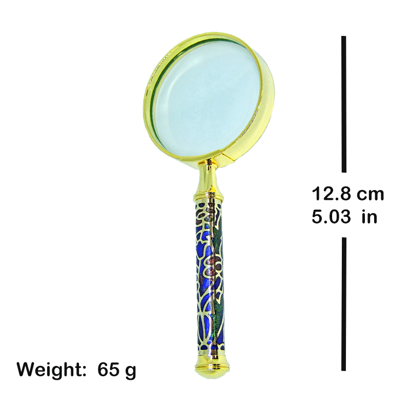 cloisonne handle magnifier